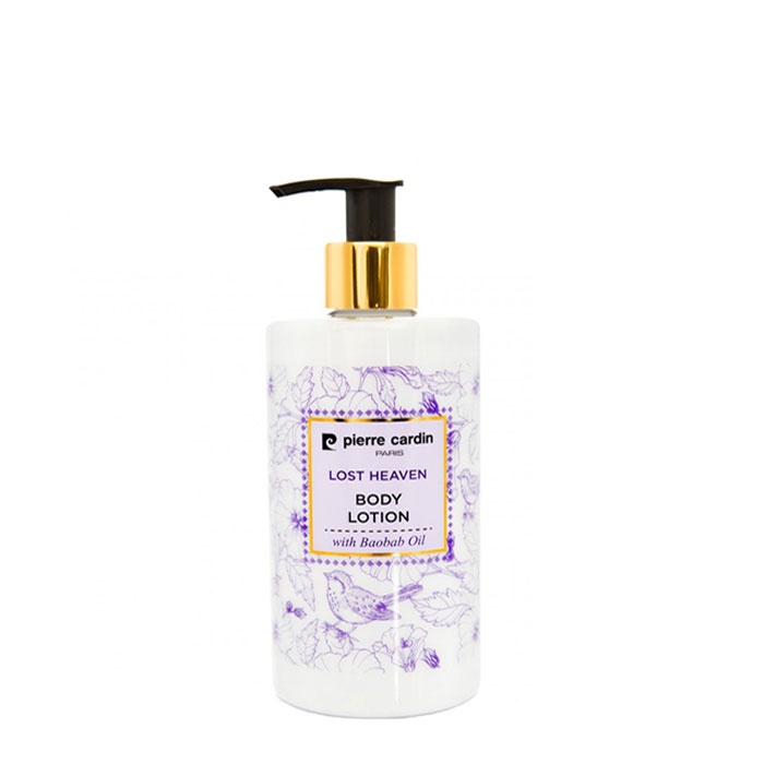ЛОСТ ХЕВЪН ЛОСИОН ЗА ТЯЛО ПИЕР КАРДЕН 350 мл / PIERRE CARDIN LOST HEAVEN BODY LOTION WITH BAOBAB OIL