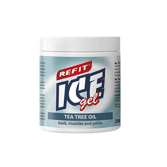 АЙС ГЕЛ ЧАЕНО ДЪРВО РЕФИТ 230 мл. / REFIT ICE GEL TED TREE OIL
