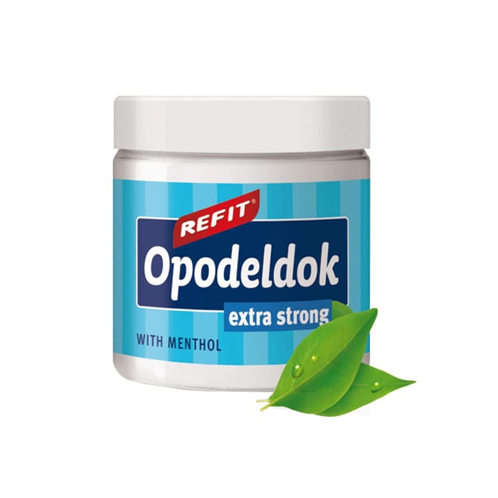 ОПОДЕЛДОК ЕКСТРА СТРОНГ БАЛСАМ РЕФИТ 200 мл. / REFIT OPODELDOK EXTRA STRONG MENTHOL