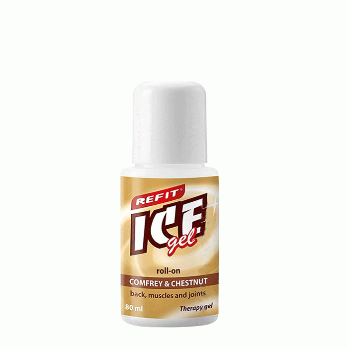 АЙС ГЕЛ С ОМАН И ДИВ КЕСТЕН РОЛ ОН РЕФИТ 80 мл. / REFIT ICE GEL COMFREY &amp; HORSE CHESTNUT ROLL-ON