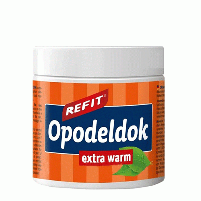 ОПОДЕЛДОК ЕКСТРА УОРМ БАЛСАМ СЪС ЗАТОПЛЯЩ ЕФЕКТ РЕФИТ 500 мл. / REFIT OPODELDOK EXTRA WARM