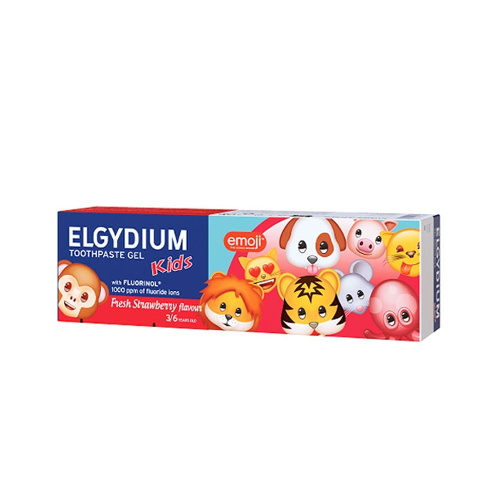ПАСТА ЗА ЗЪБИ ЕЛГИДИУМ ЕМОДЖИ ЗА ДЕЦА 3 - 6 години 50 мл. / ELGYDIUM TOOTHPASTE EMOJI FOR CHILDREN 3 - 6 YEARS