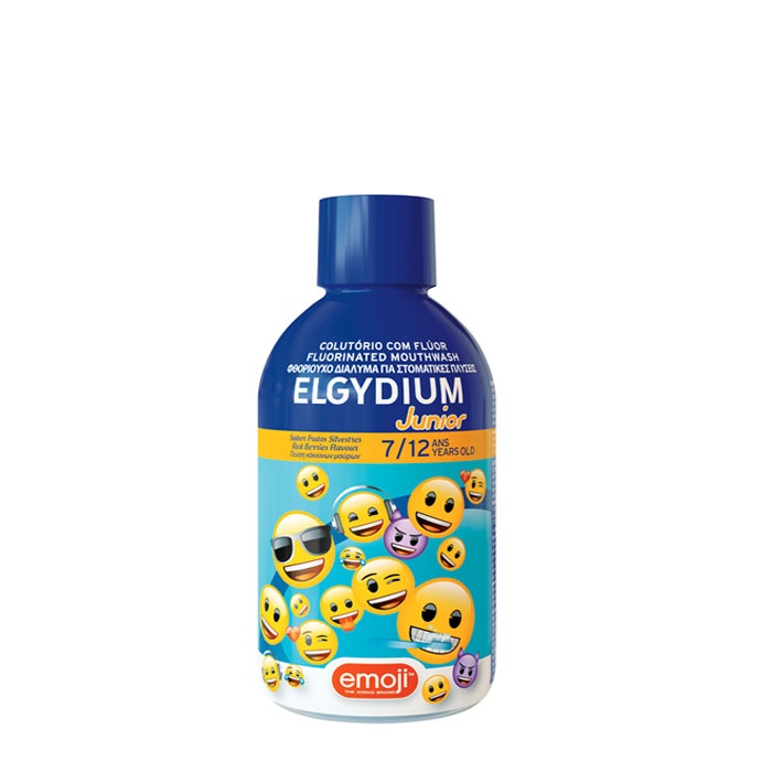 ВОДА ЗА УСТА ЕЛГИДИУМ ЕМОДЖИ ЗА ДЕЦА 7 - 12 години 500 мл. / ELGYDIUM MOUTHWASH EMOJI FOR CHILDREN 7 - 12 YEARS