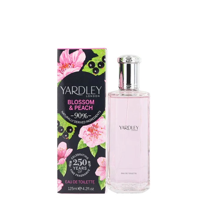 ЧЕРЕШОВ ЦВЯТ И ПРАСКОВА ТОАЛЕТНА ВОДА 125 мл. / YARDLEY LONDON BLOSSOM AND PEACH EAU DE TOILETTE
