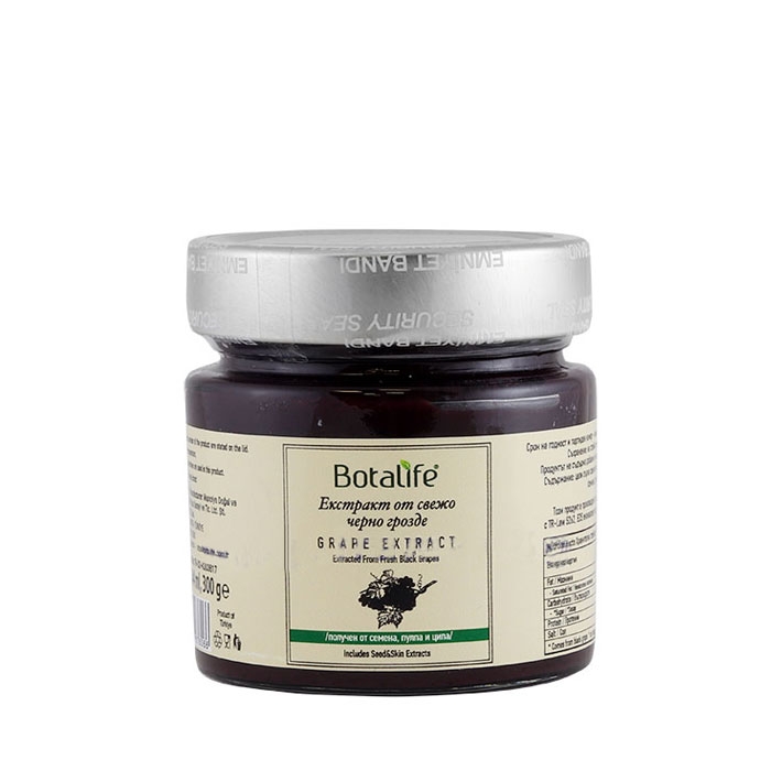 БОТАЛАЙФ ЕКСТРАКТ ОТ СВЕЖО ЧЕРНО ГРОЗДЕ 300 г / BOTALIFE EXTRACT OF FRESH BLACK GRAPES