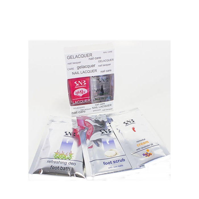 КОМПЛЕКТ БЪРЗ ПЕДИКЮР SET011 / SNB SET QUICK PEDICURE SET011