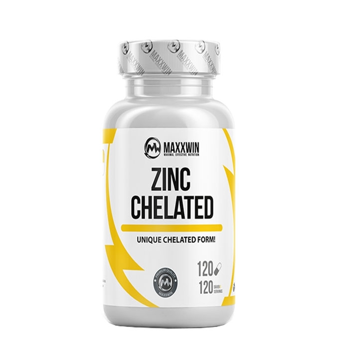 ЦИНК МАКСУИН капсули 120 броя / MAXXWIN ZINC CHELATED