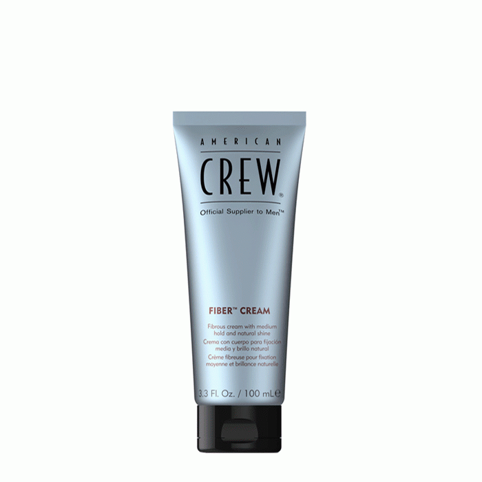 КРЕМ С ФИБРИ ЗА СРЕДНО ДЪЛГА И ДЪЛГА КОСА АМЕРИКАН КРЮ 100 мл. / AMERICAN CREW FIBER CREAM