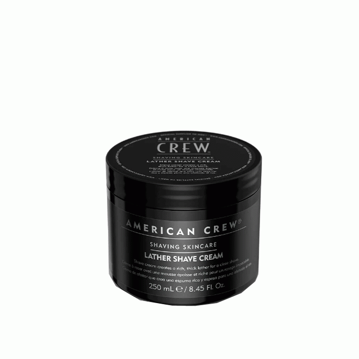 КРЕМ - ПЯНА ЗА БРЪСНЕНЕ АМЕРИКАН КРЮ 250 мл. / AMERICAN CREW LATHER SHAVE CREAM