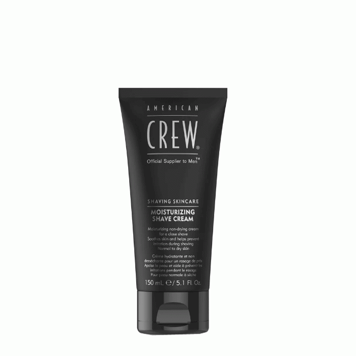 ХИДРАТИРАЩ КРЕМ ЗА БРЪСНЕНЕ АМЕРИКАН КРЮ 150 мл. / AMERICAN CREW MOISTURIZING SHAVE CREAM