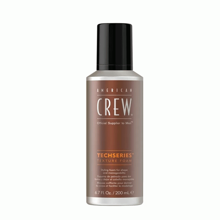 СТИЛИЗИРАЩА ПЯНА TECHSERIES АМЕРИКАН КРЮ 200 мл. / AMERICAN CREW TECHSERIES TEXTURE FOAM