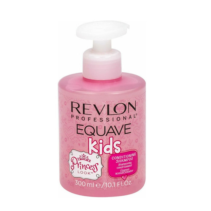 РЕВЛОН EQUAVE KIDS PRINCESS LOOK ДЕТСКИ ХИПОАЛЕРГЕНЕН ШАМПОАН 300 мл. / REVLON PROFESSIONAL EQUAVE KIDS PRINCESS LOOK CONDITIONING SHAMPOO