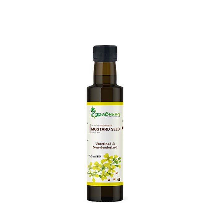 ЗДРАВНИЦА МАСЛО ОТ СИНАП 250 мл. / ZDRAVNITZA MUSTARD SEED OIL