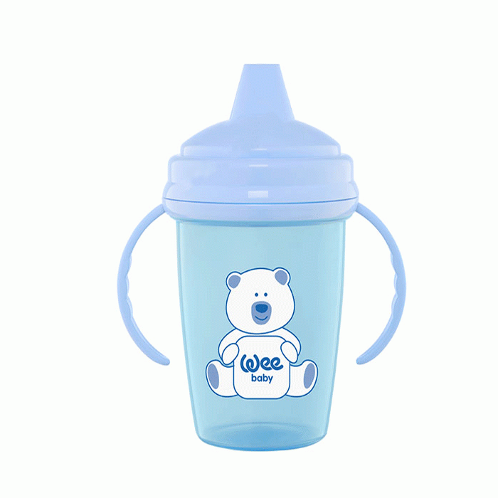 УИ БЕЙБИ ПРЕХОДНА ЧАША 240 мл. / WEE BABY NON-SPILL PP EXERCISING CUP