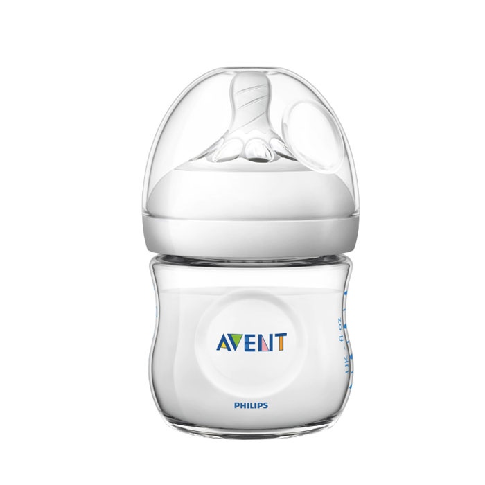 ШИШЕ НАТУРАЛ 0+ 125 мл. / PHILIPS AVENT NATURAL FEEDING BOTTLE 0+