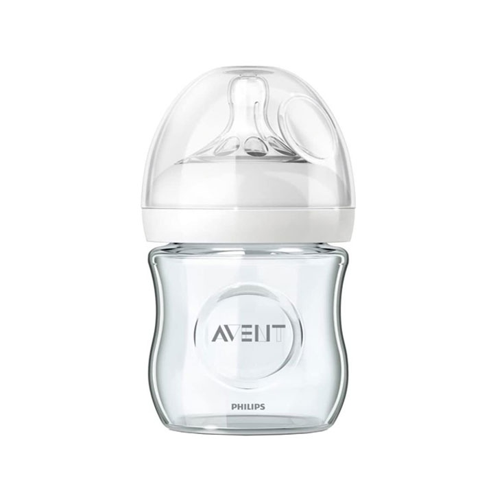 СТЪКЛЕНО ШИШЕ НАТУРАЛ 0+ 120 мл. / PHILIPS AVENT NATURAL FEEDING BOTTLE 0+
