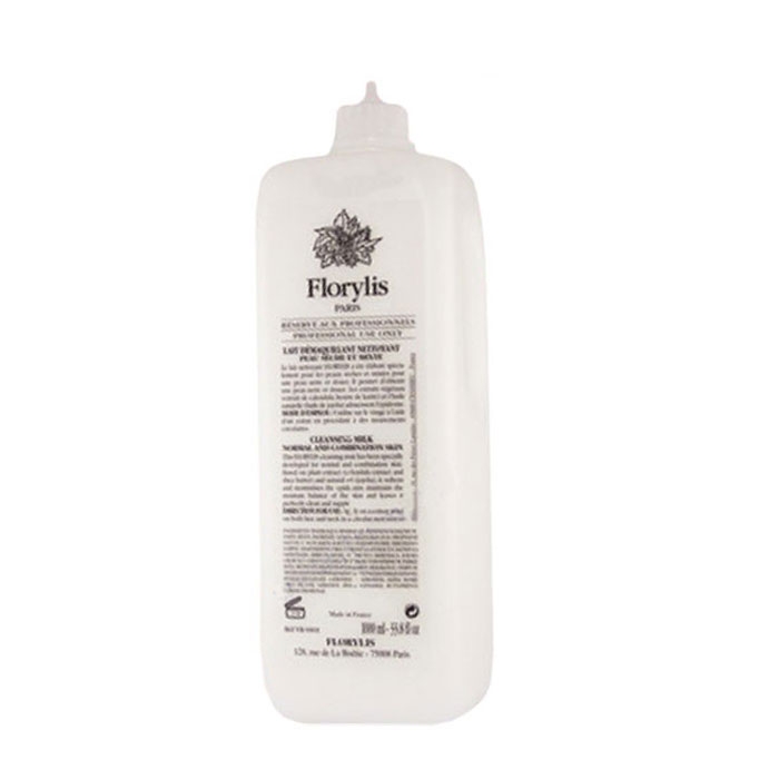 ПОЧИСТВАЩО МЛЯКО ЗА СУХА И КОМБИНИРАНА КОЖА 1000 мл. / FLORYLIS CLEANSING MILK