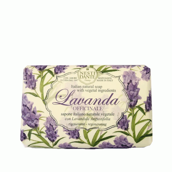 НАТУРАЛЕН САПУН ЛАВАНДУЛА РЕГЕНЕРАЦИЯ 150 гр. / NESTI DANTE NATURAL SOAP LAVANDULA OFFICINALE - REGENERATING