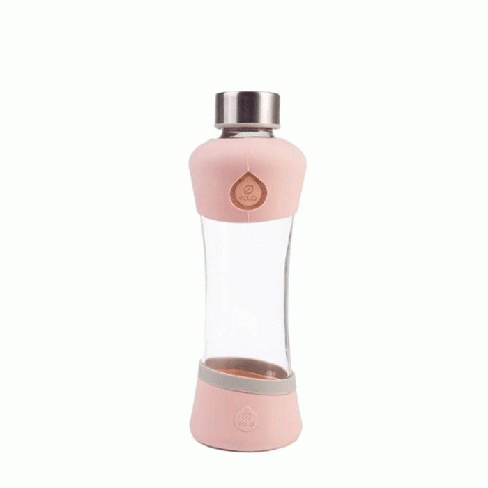 СТЪКЛЕНА БУТИЛКА EQUA АКТИВ ПРАСКОВА 550 мл. / GLASS BOTTLE EQUA ACTIVE PEACH