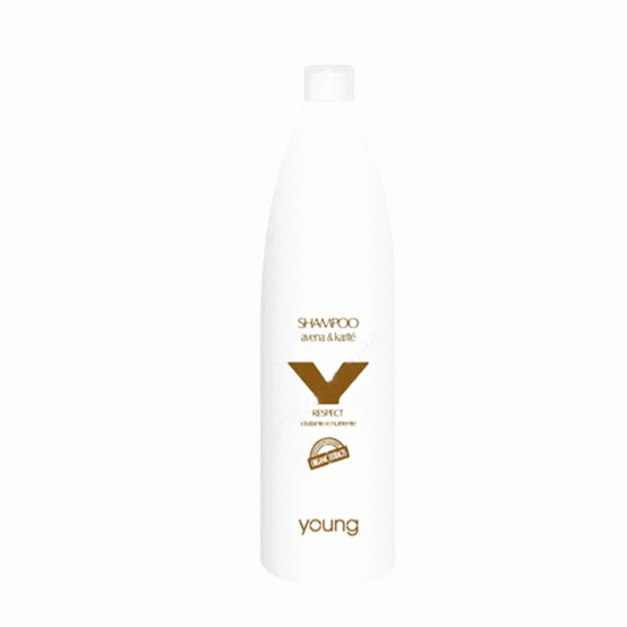 БИО ШАМПОАН ЗА КОСА С ЕКСТРАКТИ ОТ ОВЕС И КАРИТЕ ЯНГ РЕСПЕКТ 1 л. / YOUNG RESPECT AVENA &amp; KARITE SHAMPOO