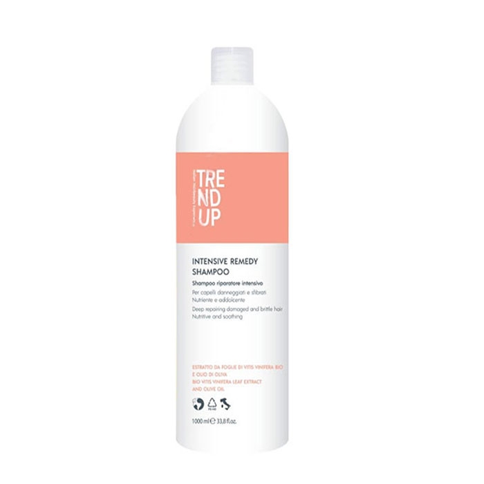 ШАМПОАН ЗА ИЗТОЩЕНА КОСА INTENSIVE REMEDY ТРЕНД ЪП 1 л. / TREND UP INTENSIVE REMEDY SHAMPOO