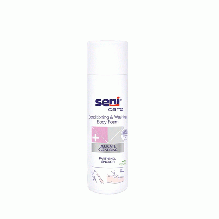 ПЯНА ЗА ТЯЛО СЕНИ 500 мл. / SENI CARE CONDITIONING AND WASHING BODY FOAM