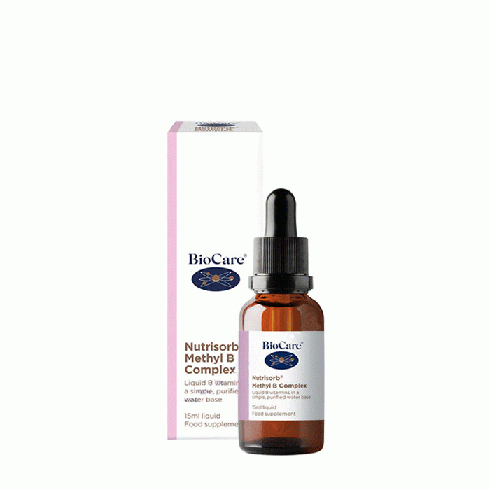 БИОКЕЪР НУТРИСОРБ МЕТИЛ B КОМПЛЕКС течен 15 мл / BIOCARE NUTRISORB METYL B COMPLEX
