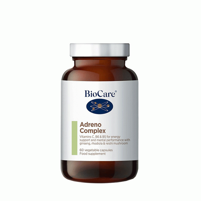 БИОКЕЪР АДРЕНО КОМПЛЕКС капсули 60 броя / BIOCARE ADRENO COMPLEX