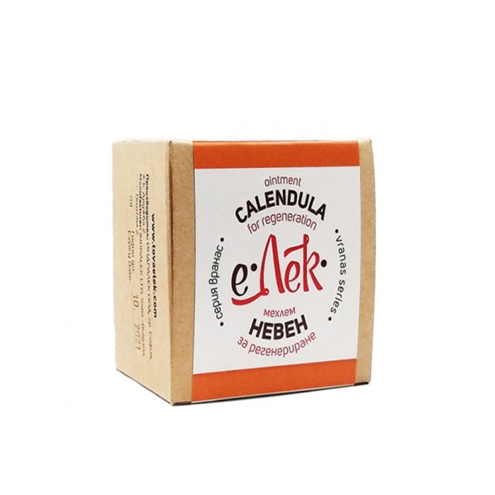 Е ЛЕК ВРАНАС МЕХЛЕМ С НЕВЕН 40 мл / E LEK OINTMENT WITH CALENDULA FOR WOUNDS