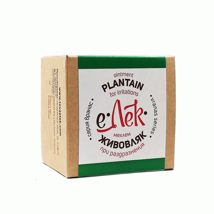 Е ЛЕК ВРАНАС МЕХЛЕМ С ЖИВОВЛЯК 40 мл / E LEK PLANTAIN BALM