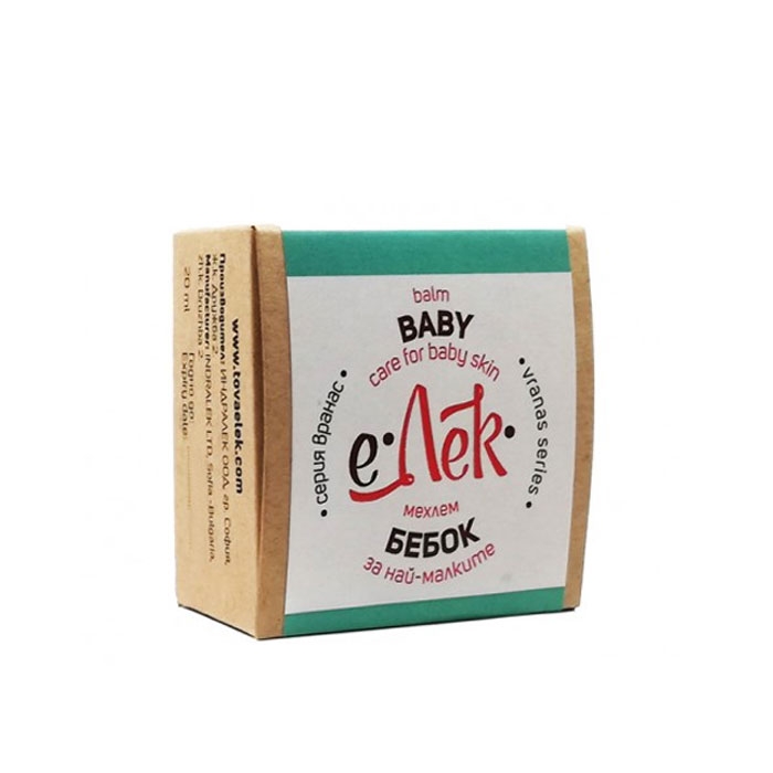 Е ЛЕК ВРАНАС МЕХЛЕМ БЕБОК ЗА НАЙ-МАЛКИТЕ 20 мл / E LEK BABY BALM