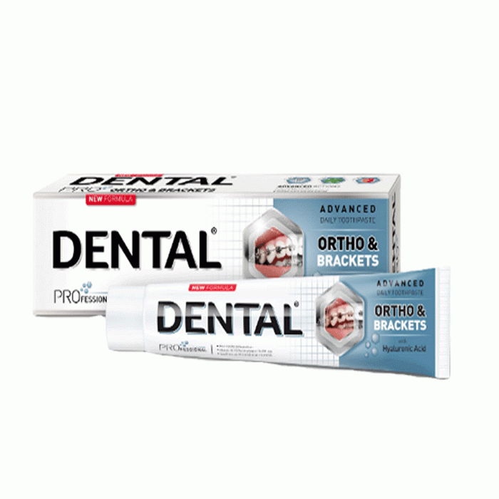 ПАСТА ЗА ЗЪБИ ДЕНТАЛ ПРОФЕШЪНЪЛ ОРТО & БРЕКЕТИ 75 мл. / TOOTHPASTE ...