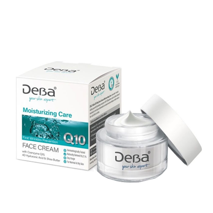 ДЕВА ОВЛАЖНЯВАЩ КРЕМ ЗА ЛИЦЕ С Q10 50 мл. / DEVA MOISTURIZING FACE CREAM WITH Q10