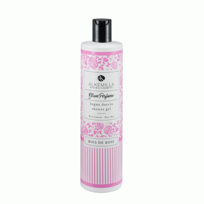 АЛКЕМИЛА GLAM PERFUME ДУШ ГЕЛ РОЗА 500 мл. / ALKEMILLA ECO BIO COSMETIC GLAM PERFUME SHOWER GEL BOIS DE ROSE