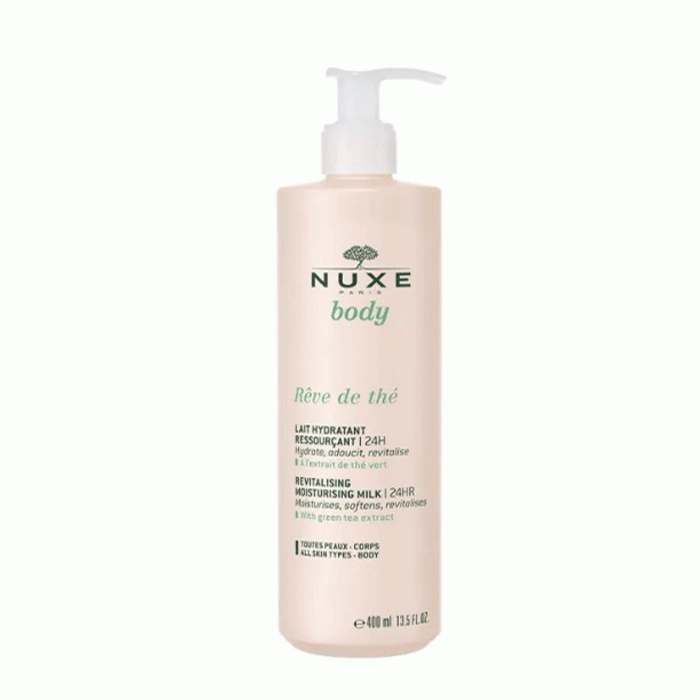 НУКС РЕВИТАЛИЗИРАЩО МЛЯКО ЗА ТЯЛО 400 мл. / NUXE REVE DE THE REVITALISING MOISTURISING MILK