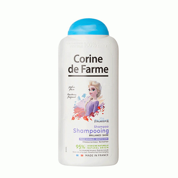ДЕТСКИ ШАМПОАН ФРОУЗЪН ЗА БЛЯСЪК ПРОТИВ ЗАПЛИТАНЕ 300 мл. / CORINE DE FARME FROZEN SHAMPOO SHINE