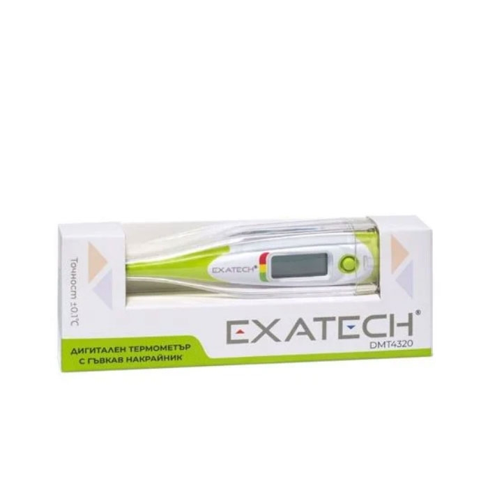 ЕЛЕКТРОНЕН ТЕРМОМЕТЪР С ГЪВКАВ ВРЪХ EXATECH DMT4320 / EXATECH ELECTRONIC THERMOMETER WITH FLEXIBLE TIP