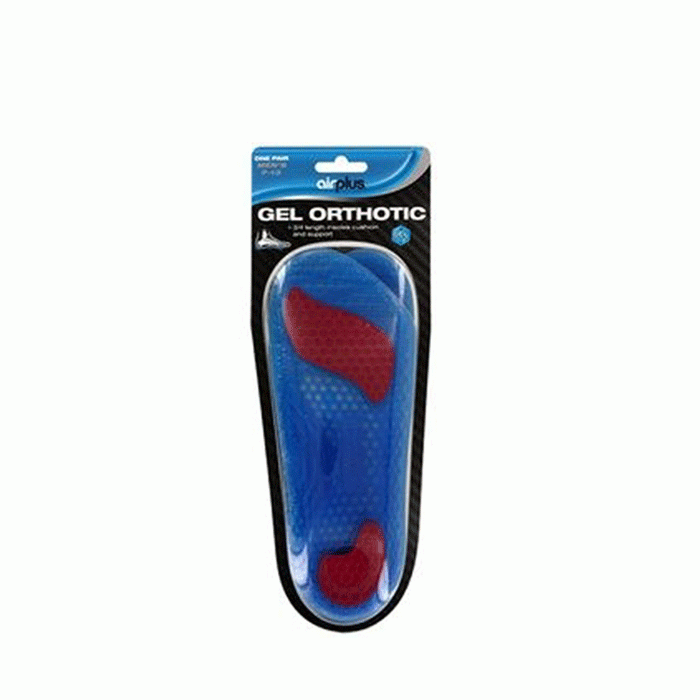 ЕЪРПЛЮС ОРТОПЕДИЧНИ ГЕЛ СТЕЛКИ 3/4 42 - 46 размер / AIRPLUS GEL ORTHOTIC 3/4