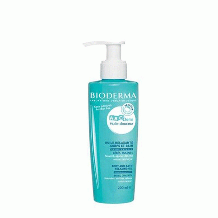 БИОДЕРМА АВС ДЕРМ МАСАЖНО ОЛИО 200 мл. / BIODERMA ABCDERM RELAXING OIL