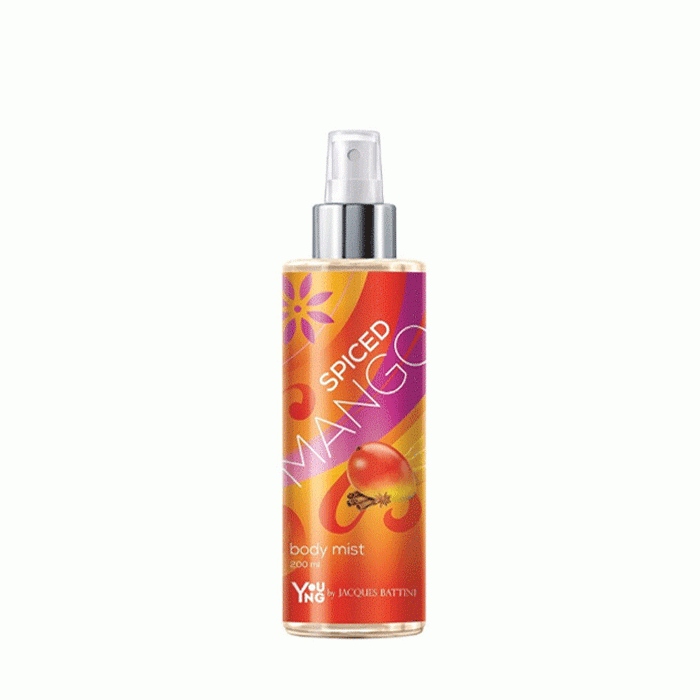 ЖАК БАТИНИ НАТУРАЛЕН СПРЕЙ ЗА ТЯЛО ЗА ЖЕНИ SPICED MANGO 200 мл. / JACQUES BATTINI SPICED MANGO BODY MIST