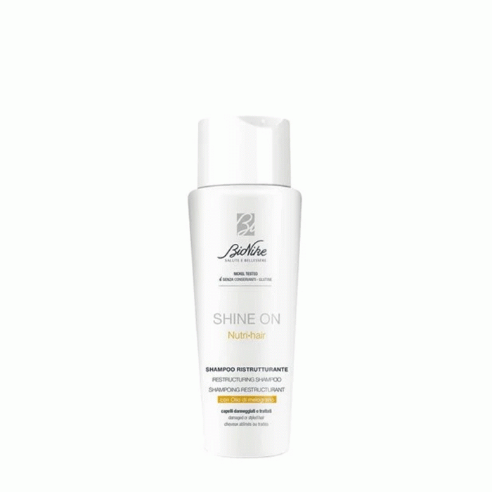 БИОНИКЕ SHINE ON NUTRI HAIR ВЪЗСТАНОВЯВАЩ ШАМПОАН 200 мл. / BIONIKE SHINE ON NUTRI HAIR SHAMPOO