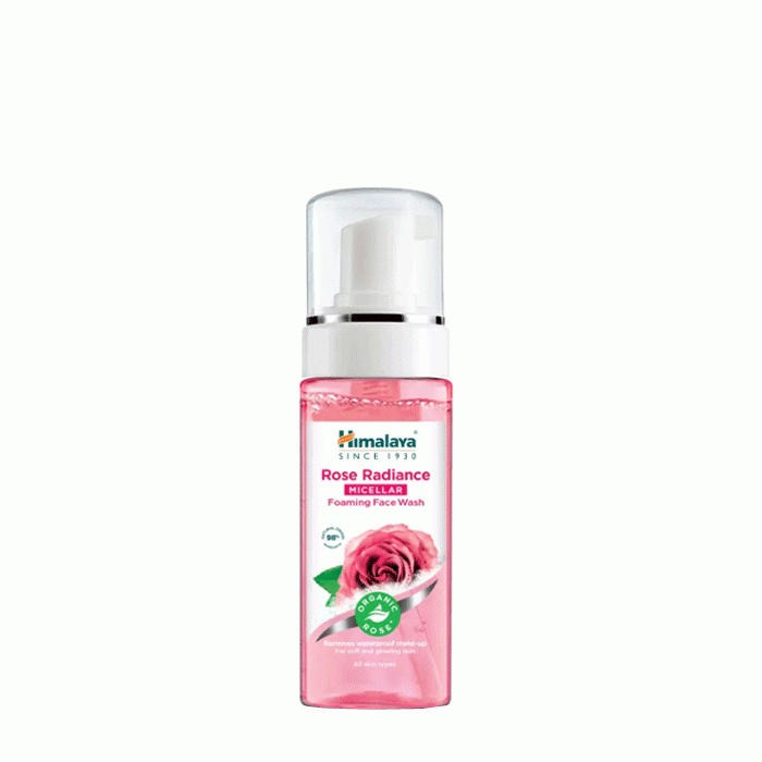 ХИМАЛАЯ ПОЧИСТВАЩА ПЯНА С РОЗА 150 мл. / HIMALAYA ROSE RADIANCE MICELLAR FOAMING FACE WASH