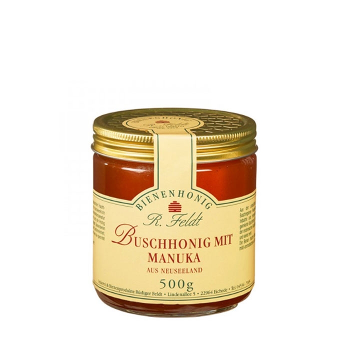 ПЧЕЛЕН МЕД ОТ ХРАСТОВИДНИ РАСТЕНИЯ С 40% МАНУКА 500 гр. / RUDIGER FELDT PRODUCTS BEE HONEY FROM SHRUB-LIKE PLANTS
