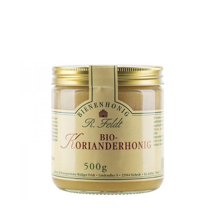 БИО ПЧЕЛЕН МЕД ОТ КОРИАНДЪР 500 гр. / RUDIGER FELDT PRODUCTS ORGANIC HONEY FROM THE FLOWER OF CORIANDER