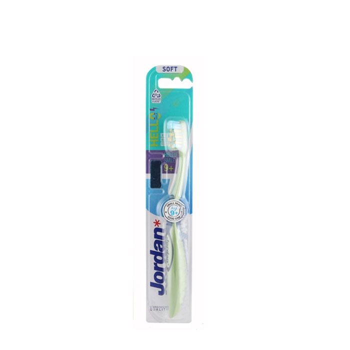 ЧЕТКА ЗА ЗЪБИ ДЖОРДАН ХЕЛОУ СМАЙЛ 9+ години / JORDAN TOOTHBRUSH HELLO SMILE