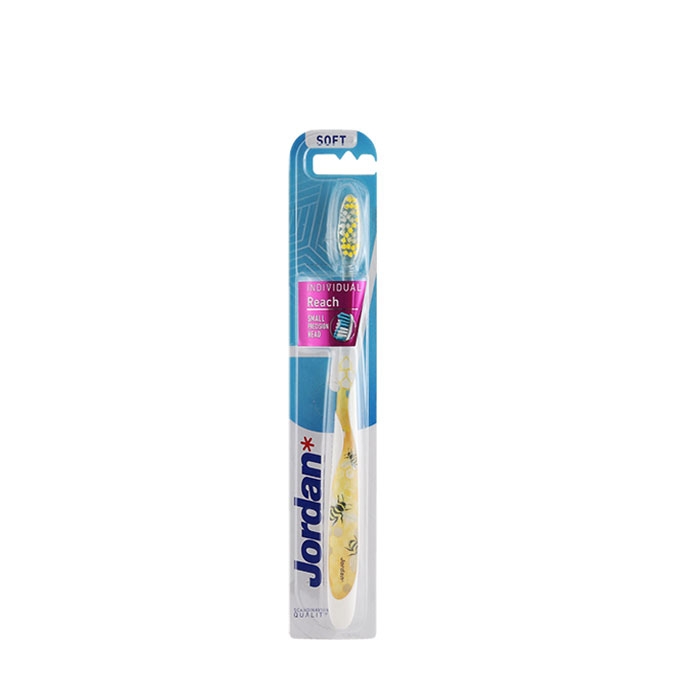 ЧЕТКА ЗА ЗЪБИ ДЖОРДАН ИНДИВИДУАЛ СОФТ / JORDAN INDIVIDUAL SOFT TOOTHBRUSH