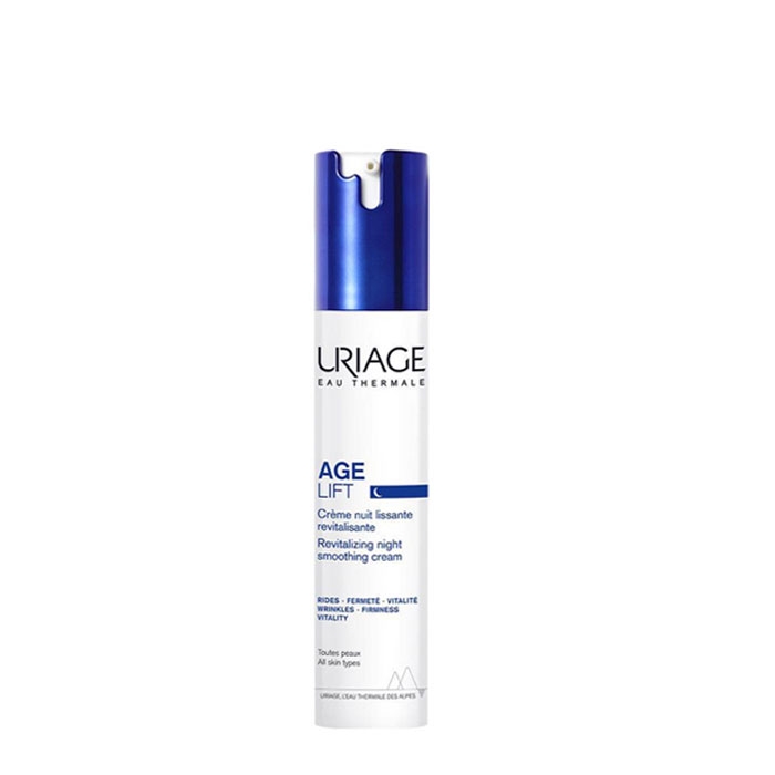 УРИАЖ ЕЙДЖ ЛИФТ РЕВИТАЛИЗИРАЩ НОЩЕН КОРИГИРАЩ КРЕМ 40 мл. / URIAGE AGE LIFT REVITALIZING NIGHT SMOOTHING CREAM