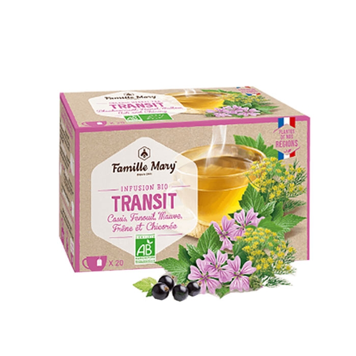 ЧАЙ ФИЛТЪР ЗА ДОБРА ПЕРИСТАЛТИКА 20 броя / FAMILLE MARY TEA FILTER FOR GOOD PERISTALTISM