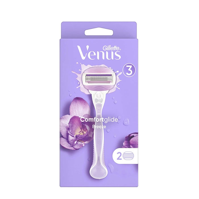 ЖИЛЕТ ВИЙНЪС САМОБРЪСНАЧКА COMFORTGLIDE BREEZE 3 НОЖЧЕТА / PROCTER &amp; GAMBLE VENUS COMFORTGLIDE BREEZE