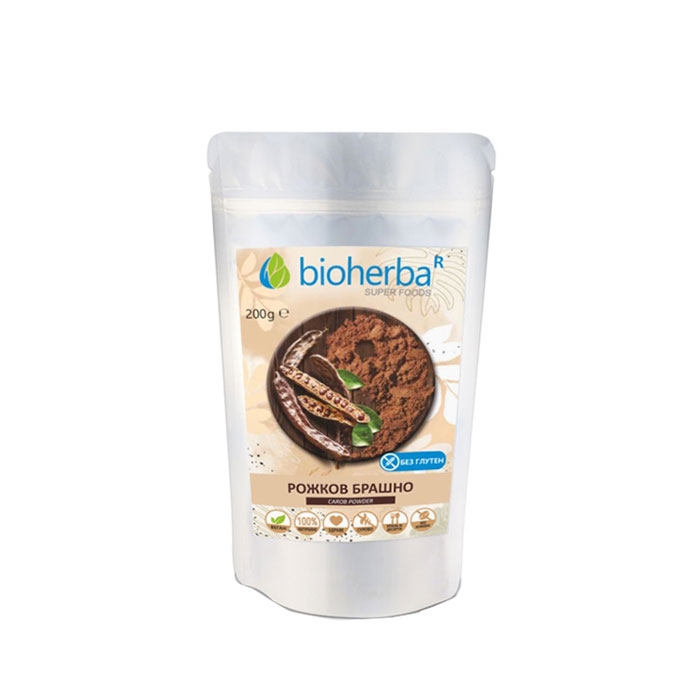 БИОХЕРБА РОЖКОВ БРАШНО 200 гр. / BIOHERBA CAROB